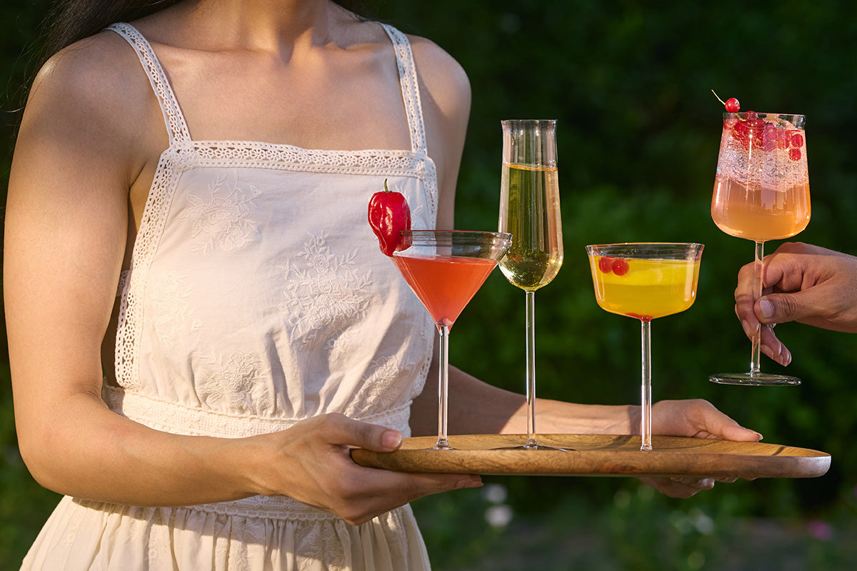 types of cocktail glasses