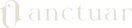 anctuar logo and word mark in oatmeal