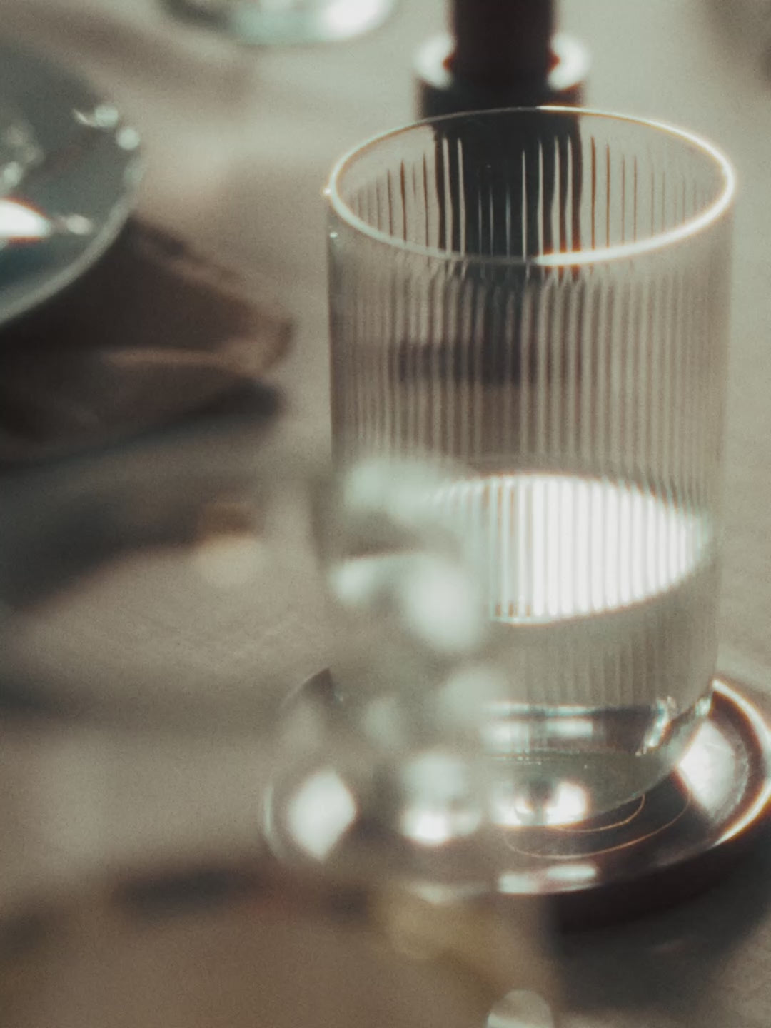 linea tall glass set